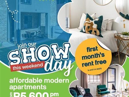2 Bedroom Apartment in Johannesburg Central