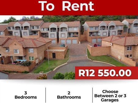 3 Bedroom Townhouse in Die Wilgers