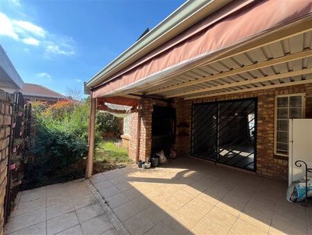 3 Bedroom Townhouse in Erasmuskloof