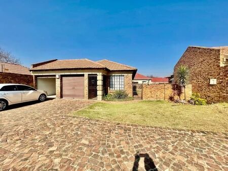 3 Bedroom Townhouse in Modder East