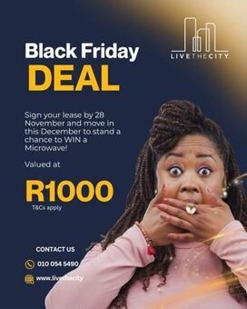 Studio Apartment in City & Suburban (Maboneng)