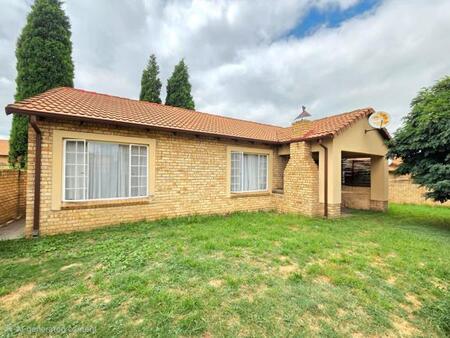 3 Bedroom Townhouse in Sasolburg