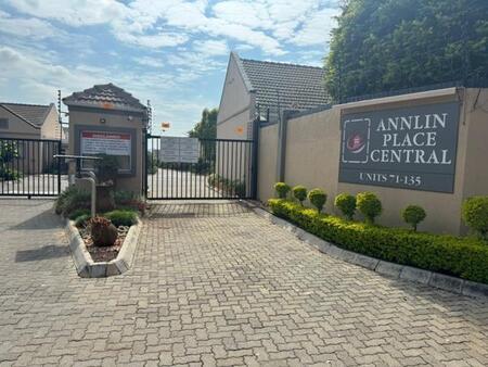 3 Bedroom Townhouse in Annlin