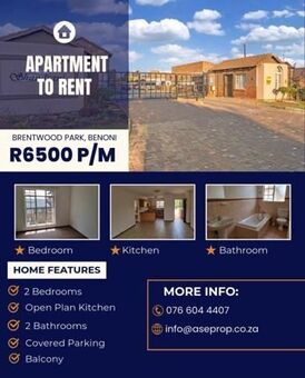 2 Bedroom Apartment in Brentwood Park