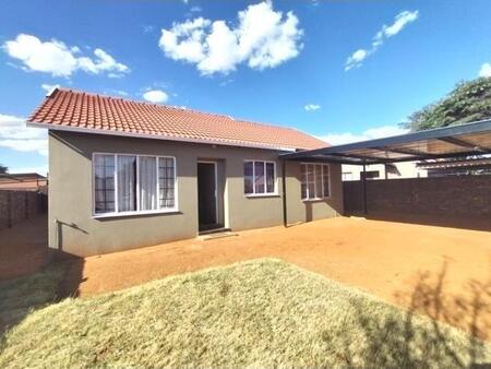 3 Bedroom House in Kathu