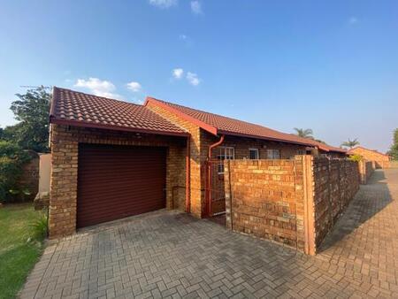 2 Bedroom Townhouse in Erasmuskloof