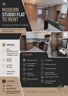 Studio apartment in Gezina