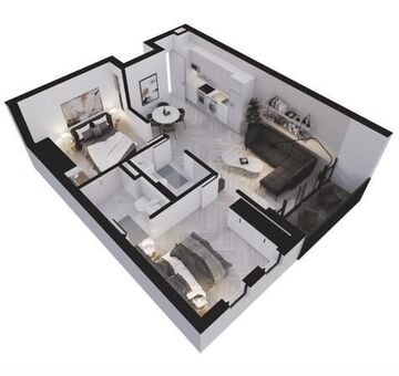 2 Bedroom Apartment in Crawford