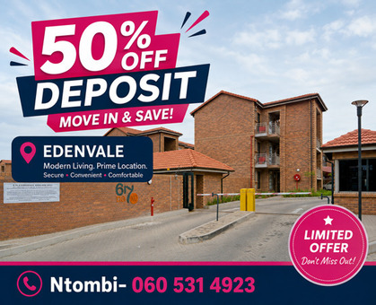 2 Bedroom Apartment in Edenvale