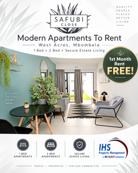 2 Bedroom Apartment in West Acres