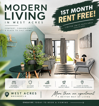 2 Bedroom Apartment in West Acres